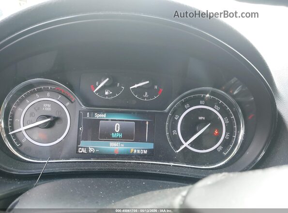 2G4GK5EX9G9167089 2016 BUICK REGAL Dark Blue Вид задніх сидінь