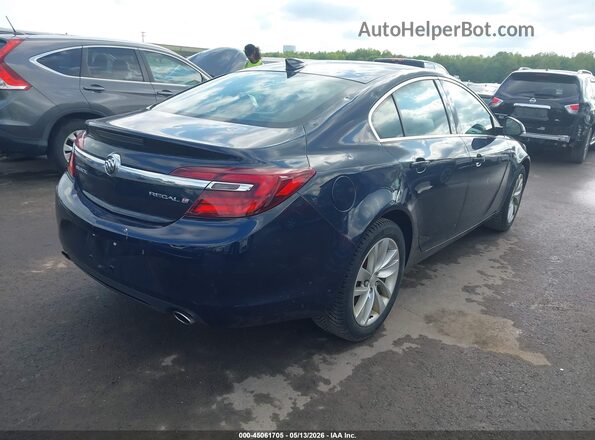 2G4GK5EX9G9167089 2016 BUICK REGAL Dark Blue Задня права чверть