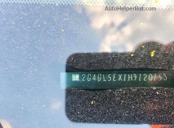 2G4GL5EX1H9120153 2017 BUICK REGAL Blue Widok komory silnika