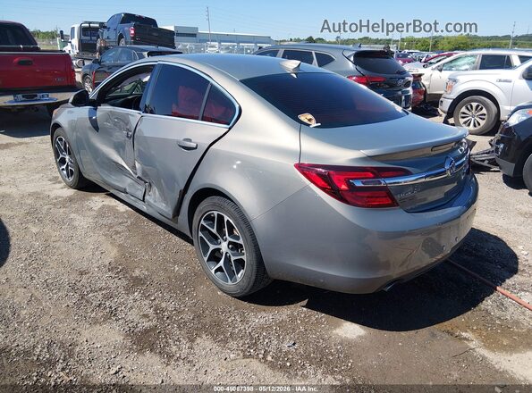 2G4GL5EX1H9136661 2017 BUICK REGAL Gray Rear left