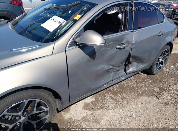 2G4GL5EX1H9136661 2017 BUICK REGAL Gray Front view