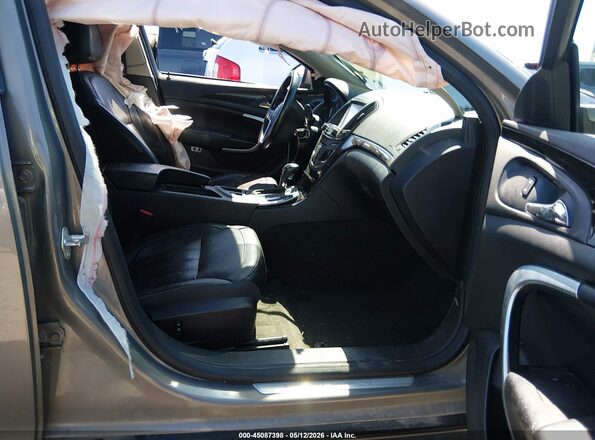 2G4GL5EX1H9136661 2017 BUICK REGAL Gray Front interior view