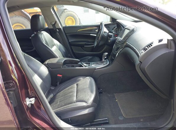 2G4GL5EX5H9128241 2017 BUICK REGAL Maroon Vista interior delantera