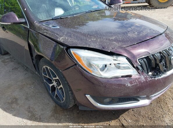 2G4GL5EX5H9128241 2017 BUICK REGAL Maroon Vista frontal