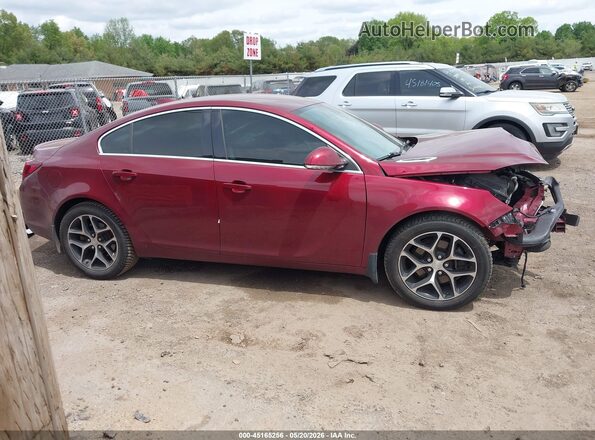 2G4GL5EX7H9132582 2017 BUICK REGAL Burgundy 360 interior view