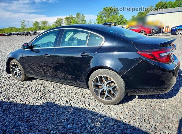 2G4GL5EXXH9104775 2017 BUICK REGAL Black Tył lewy