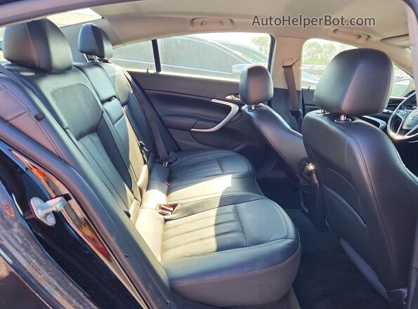 2G4GL5EXXH9104775 2017 BUICK REGAL Black Widok tylnych siedzeń