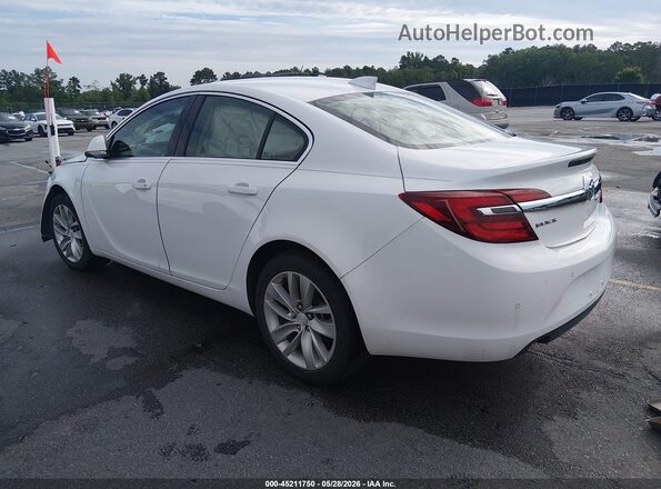 2G4GP5EX2G9150829 2016 BUICK REGAL White Rear left