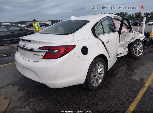 2G4GP5EX2G9150829 2016 BUICK REGAL White Rear right