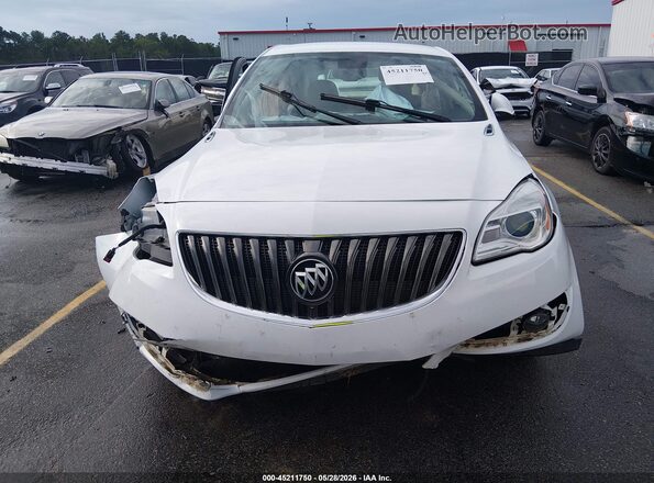 2G4GP5EX2G9150829 2016 BUICK REGAL White Rear interior view