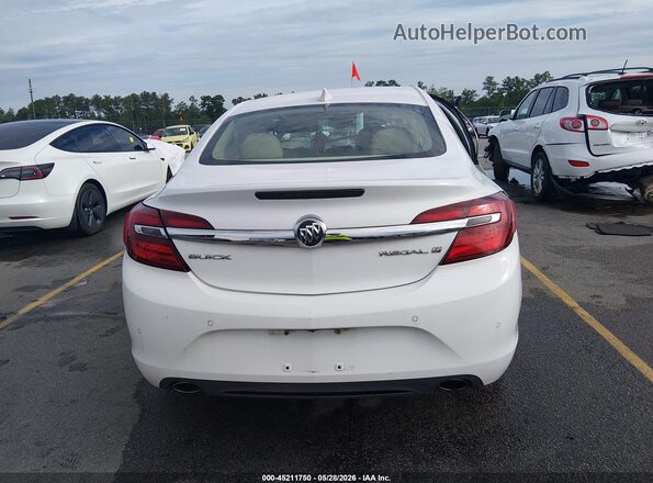 2G4GP5EX2G9150829 2016 BUICK REGAL White 