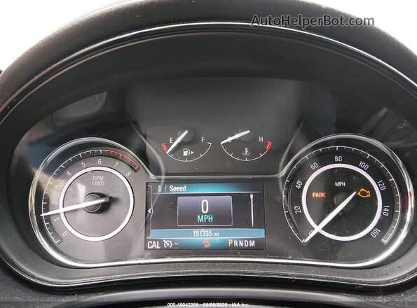 2G4GS5GX6G9164552 2016 BUICK REGAL Silver Widok tylnych siedzeń