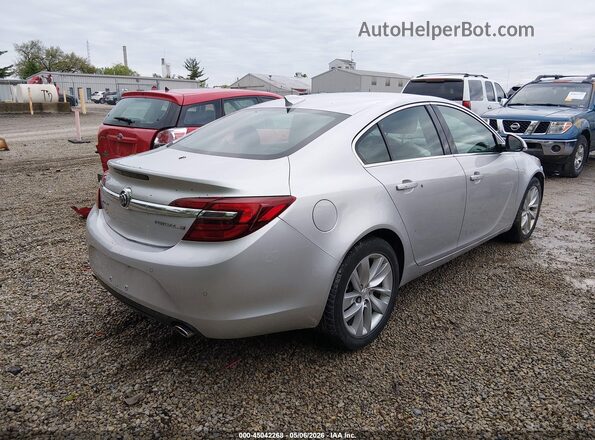 2G4GS5GX6G9164552 2016 BUICK REGAL Silver Tył prawy