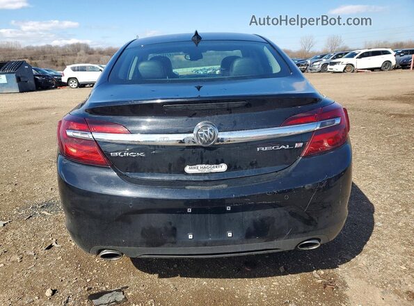 2G4GS5GX7G9145797 2016 BUICK REGAL Black Rear view