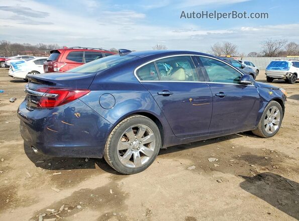 2G4GS5GX7G9203892 2016 BUICK REGAL Blue Rear right