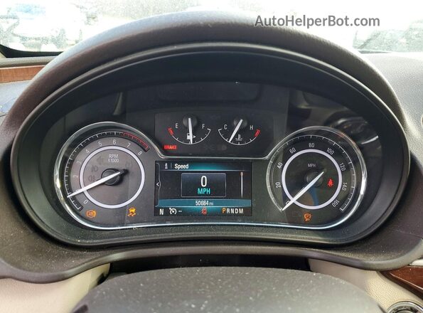 2G4GS5GX7G9203892 2016 BUICK REGAL Blue Instrument cluster view