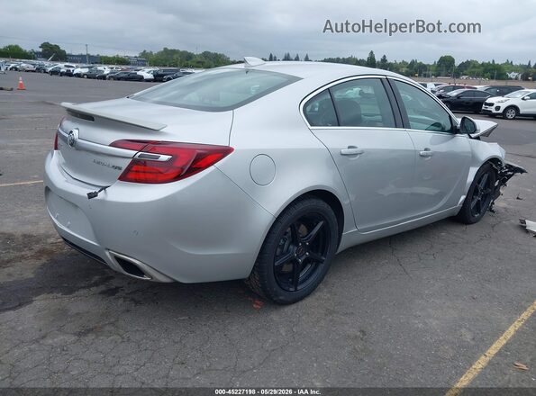2G4GU5GX2G9108330 2016 BUICK REGAL Silver უკანა მარჯვენა