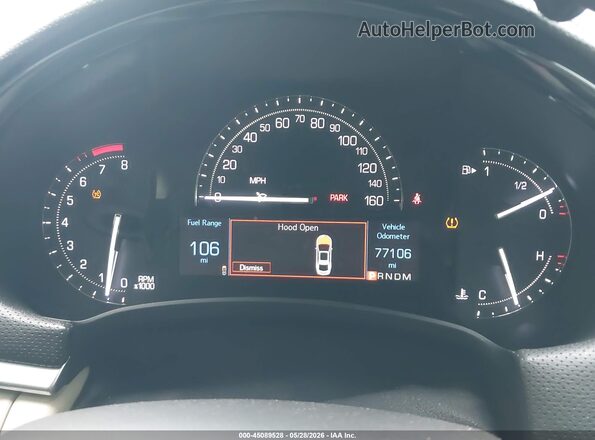 2G61M5S32J9122933 2018 CADILLAC XTS Gray Widok tylnych siedzeń