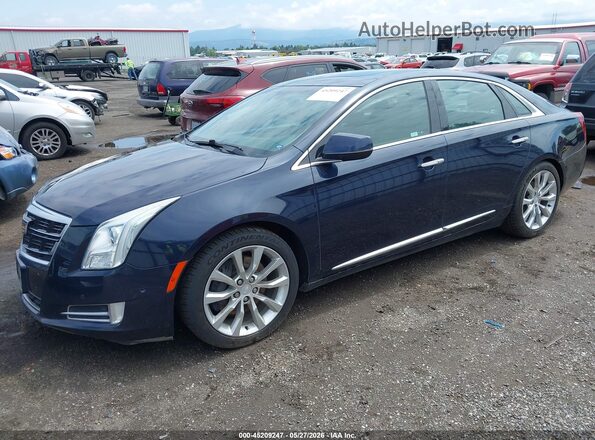 2G61M5S33G9210706 2016 CADILLAC XTS Dark Blue წინა მარცხენა ხედი სამი მეოთხედიდან