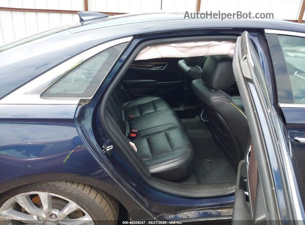2G61M5S33G9210706 2016 CADILLAC XTS Dark Blue VIN კოდის სტიკერის ხედი