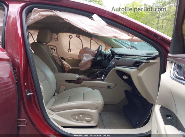 2G61M5S33H9150802 2017 CADILLAC XTS Red Вид салону спереду