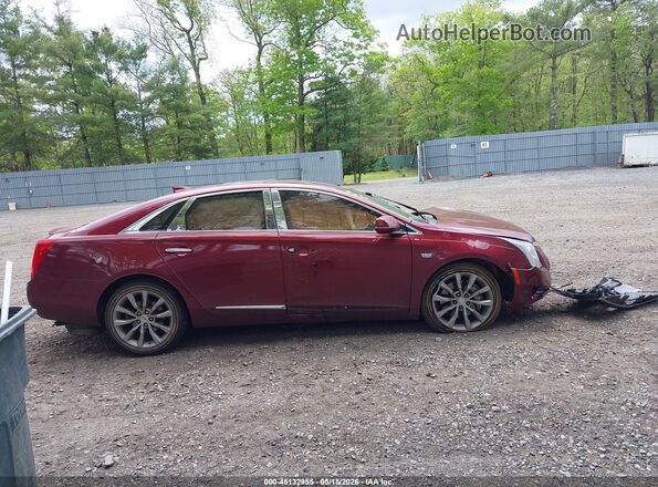 2G61M5S33H9150802 2017 CADILLAC XTS Red Вид щитка приладів