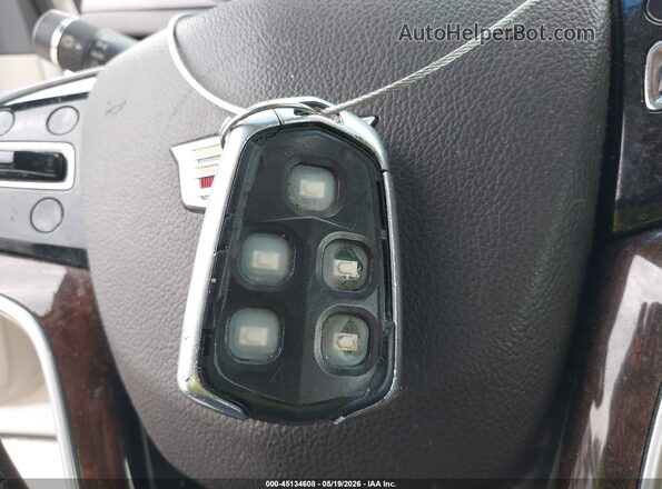2G61M5S38G9107961 2016 CADILLAC XTS White Widok deski rozdzielczej