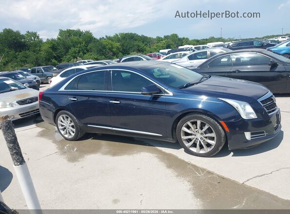 2G61M5S38G9108110 2016 CADILLAC XTS Blue უკანა სალონის ხედი