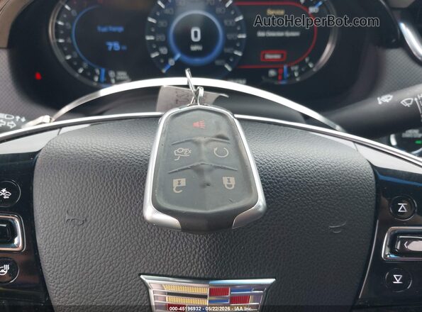 2G61T5S37G9103175 2016 CADILLAC XTS Black Առջևի վահանակի տեսք