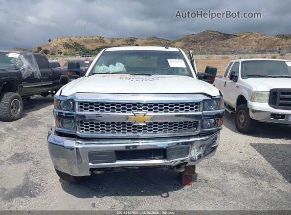 2GB2CREGXK1218274 2019 CHEVROLET SILVERADO Белый Вид задней части салона