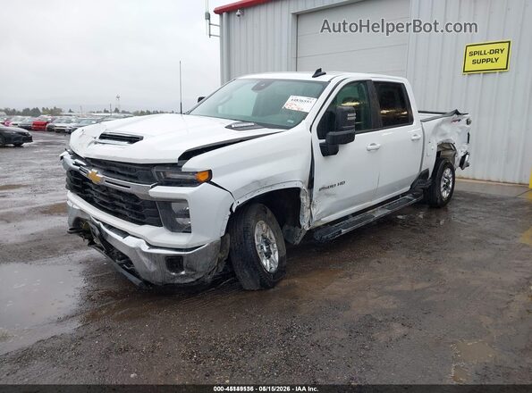 2GC1KNEY8S1224330 2025 CHEVROLET SILVERADO White Передня ліва чверть