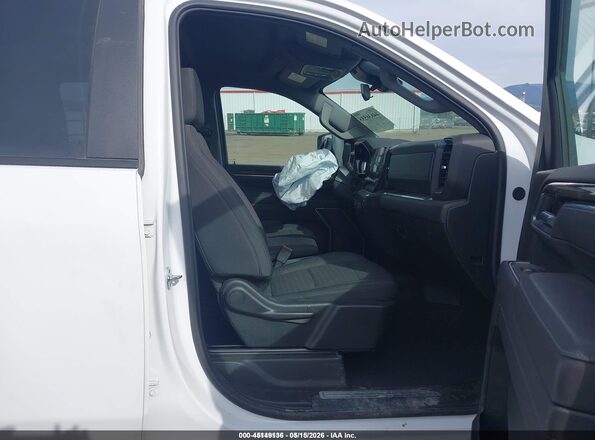 2GC1KNEY8S1224330 2025 CHEVROLET SILVERADO White Вид салону спереду