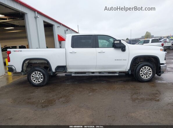 2GC1KNEY8S1224330 2025 CHEVROLET SILVERADO White Вид задньої частини салону