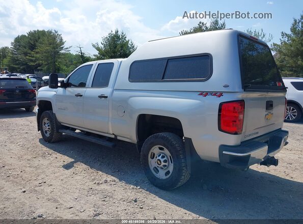 2GC2KREG4K1240141 2019 CHEVROLET SILVERADO Silver Tył lewy