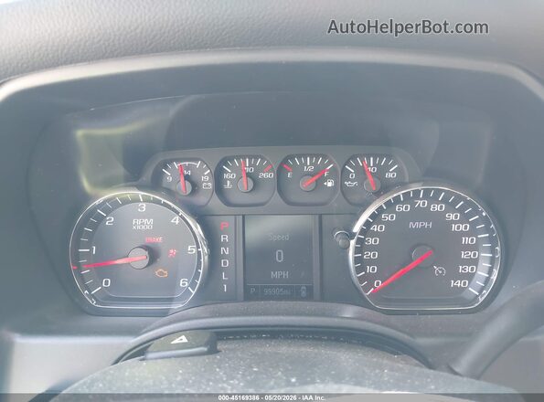 2GC2KREG4K1240141 2019 CHEVROLET SILVERADO Silver Widok tylnych siedzeń