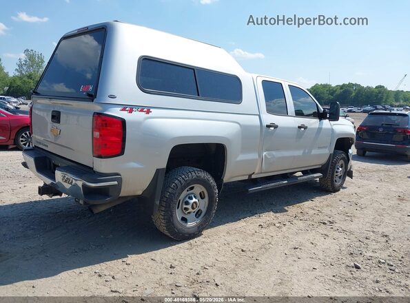 2GC2KREG4K1240141 2019 CHEVROLET SILVERADO Silver Tył prawy