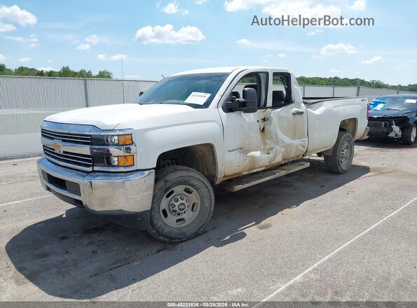 2GC2KREG6K1131292 2019 CHEVROLET SILVERADO White Առջևի ձախ երեք քառորդ տեսարան