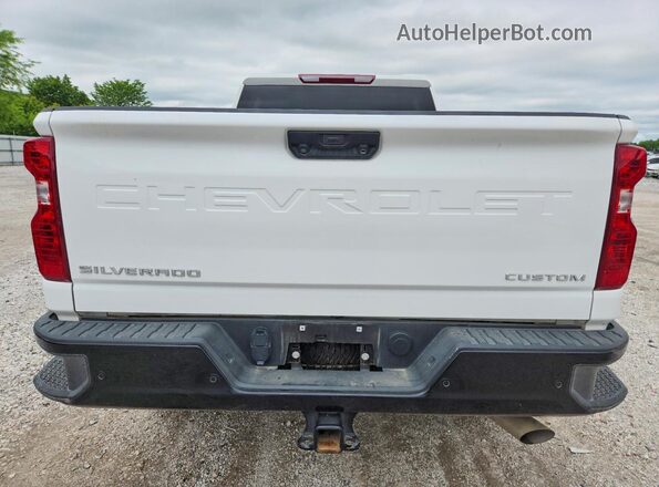 2GC4KME76S1107957 2025 CHEVROLET SILVERADO White Հետևի տեսք