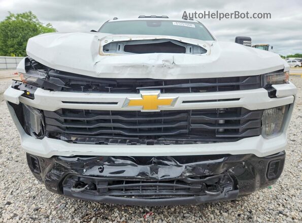 2GC4KME76S1107957 2025 CHEVROLET SILVERADO White Դիմացի տեսք