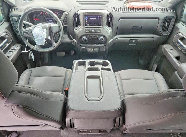 2GC4KME76S1107957 2025 CHEVROLET SILVERADO White Առջևի վահանակի տեսք