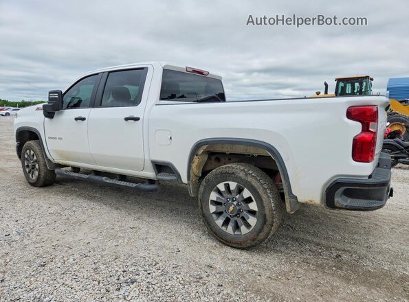 2GC4KME76S1107957 2025 CHEVROLET SILVERADO White Հետևի ձախ