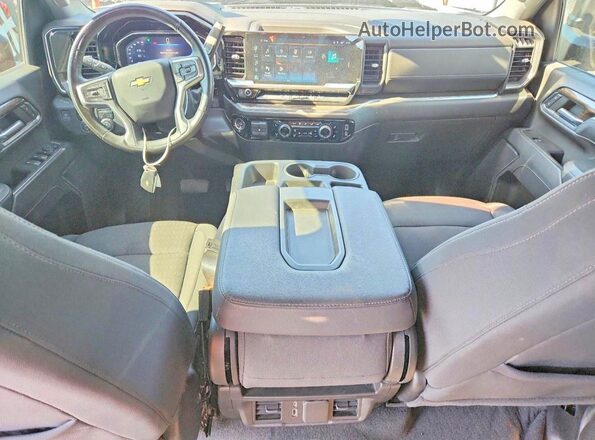 2GC4YTE73R1176706 2024 CHEVROLET SILVERADO Black 