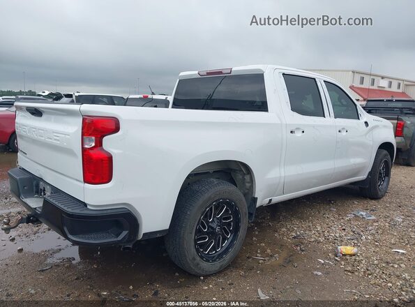 2GCPAAED3P1101884 2023 CHEVROLET SILVERADO White Rear right