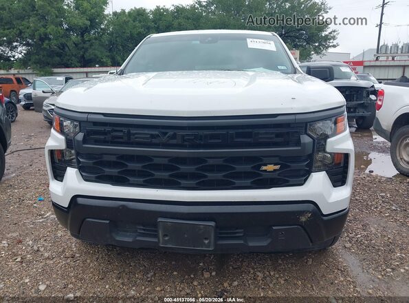 2GCPAAED3P1101884 2023 CHEVROLET SILVERADO White Rear interior view