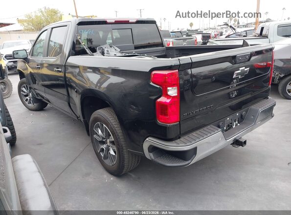 2GCPACED2S1180923 2025 CHEVROLET SILVERADO Black Tył lewy