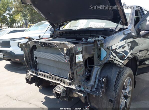 2GCPACED2S1180923 2025 CHEVROLET SILVERADO Black Widok z przodu