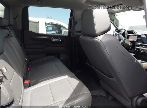 2GCPACED2S1180923 2025 CHEVROLET SILVERADO Black Widok naklejki z numerem VIN