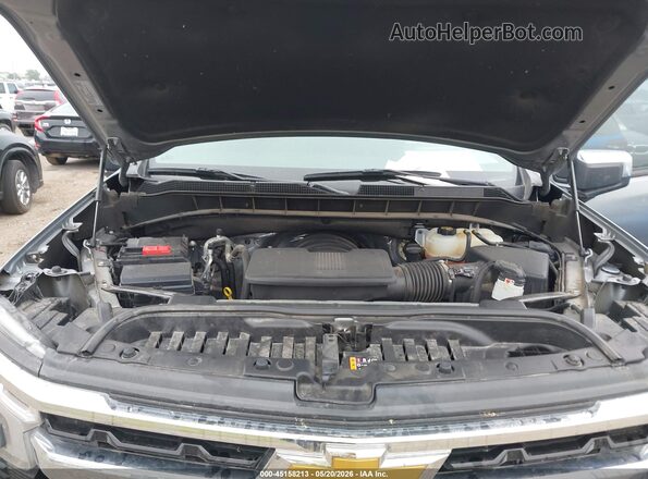 2GCPACED4S1194063 2025 CHEVROLET SILVERADO Gray Widok z tyłu