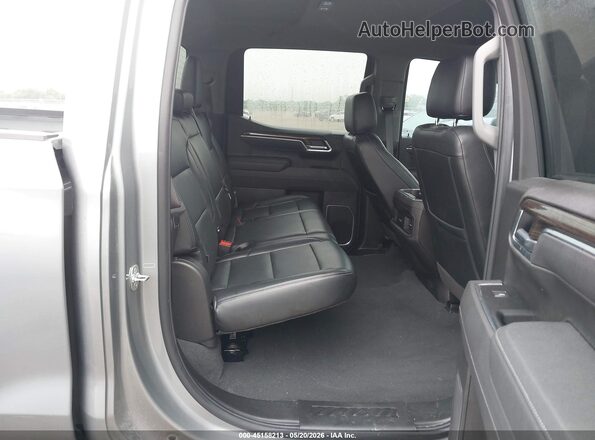 2GCPACED4S1194063 2025 CHEVROLET SILVERADO Gray Widok naklejki z numerem VIN