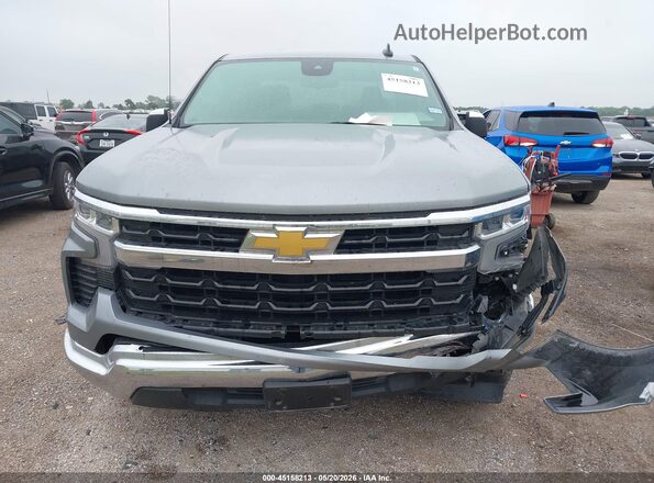 2GCPACED4S1194063 2025 CHEVROLET SILVERADO Gray Widok zestawu wskaźników